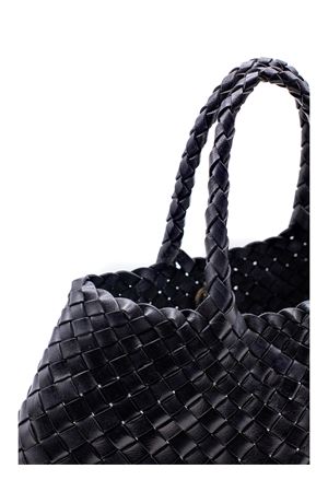 Black Santa Croce small tote bag DRAGON DIFFUSION | 8893BLACK